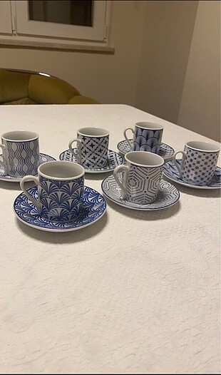 kahve fincanı 6 lı