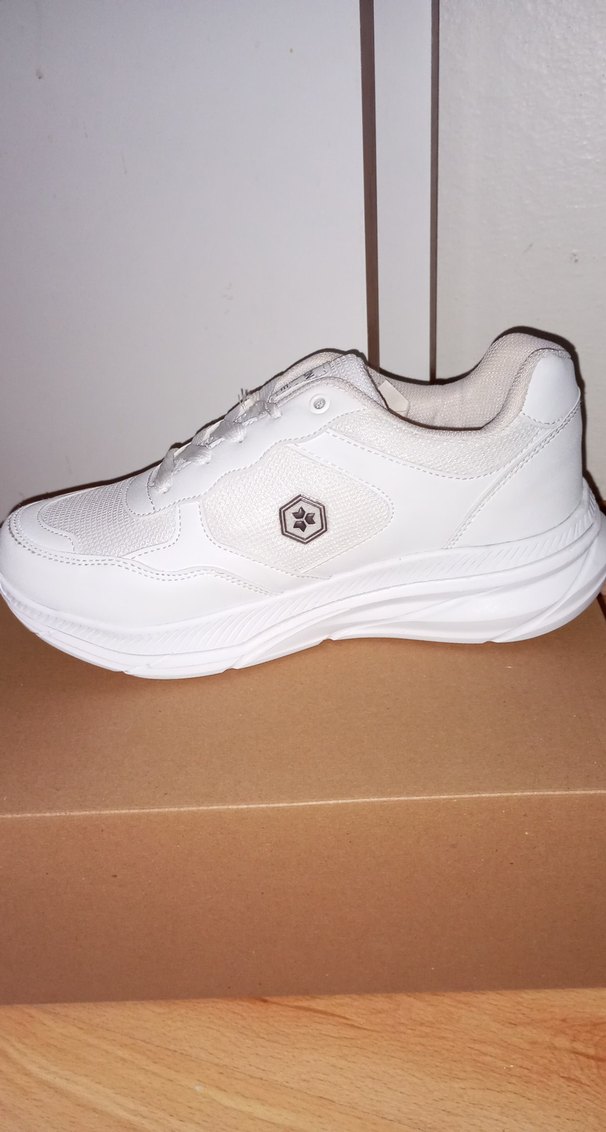 Beyaz Kadın Dolgu Topuk Spor Ayakkabı - Görsel 2