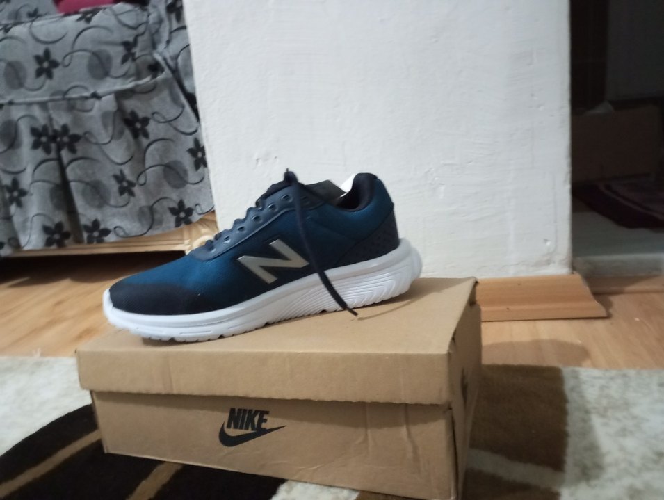 Erkek Lacivert Spor Ayakkabı Rahat Tarz - Görsel 4