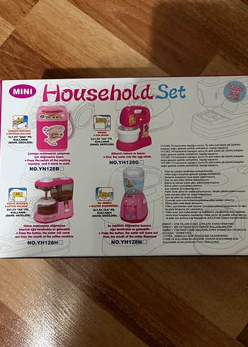 Pembe Mini Mutfak Seti Çocuk Oyuncağı - Görsel 2