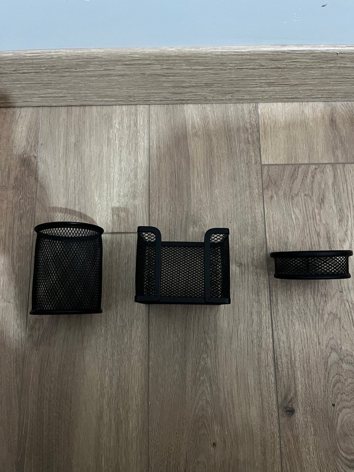 Siyah Metal Masa Üstü Düzenleyici - Görsel 4