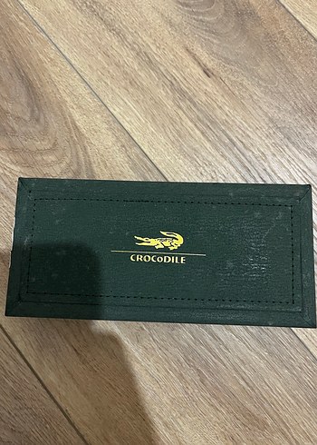 Altın Renkli Crocodile Dolma Kalem Seti - Görsel 2