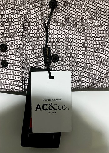 Bordo Desenli uzun Kollu Erkek Gömlek - Görsel 4