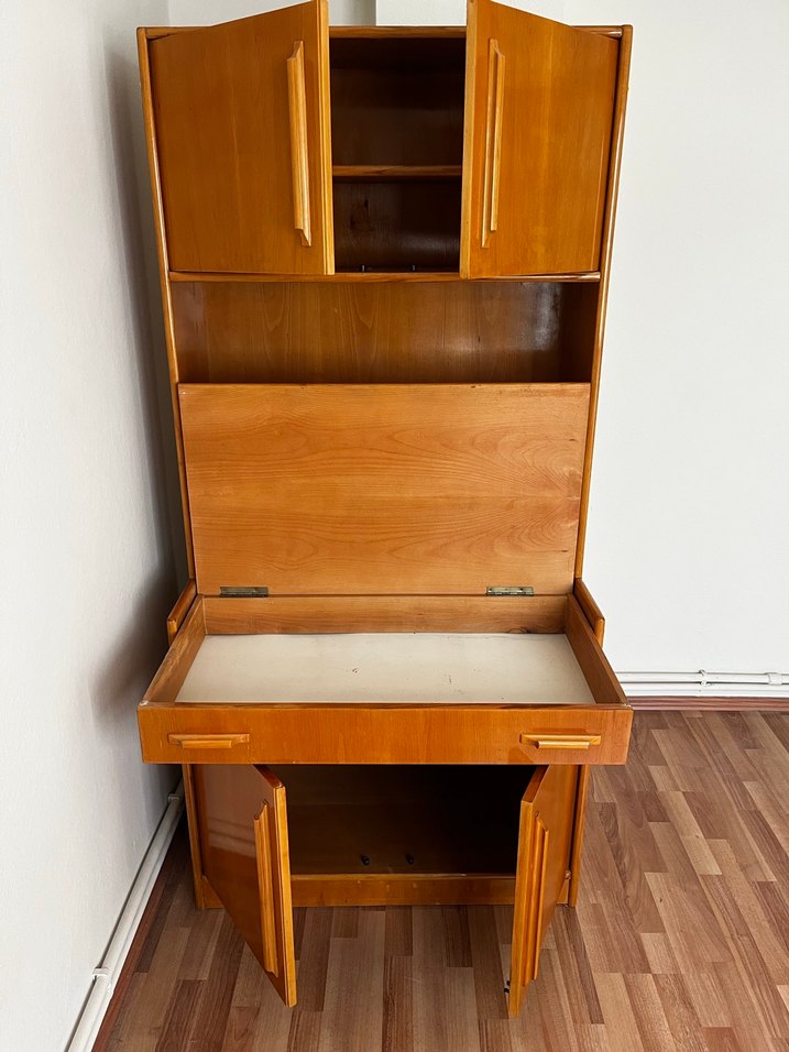 Ahşap kitaplık ve çalışma masası - Görsel 2