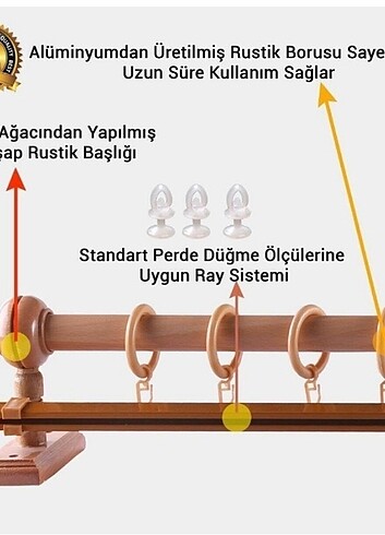 Klasik ahşap başlık 