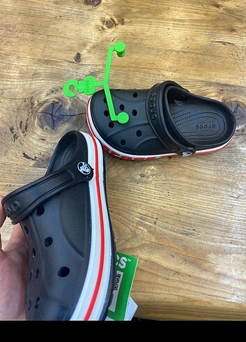 30 Beden İthal TOZ TORBALI CROCS ÇOCUK terlik