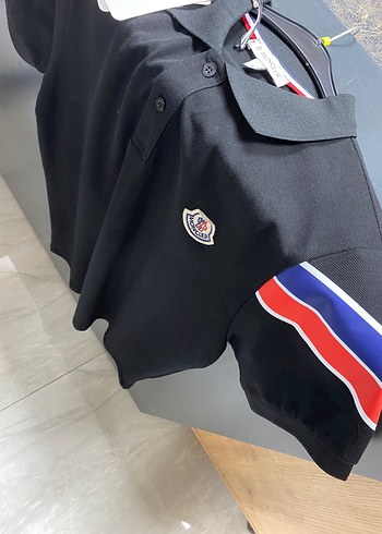 Miniler Erkek Siyah Spor Polo Tişört
