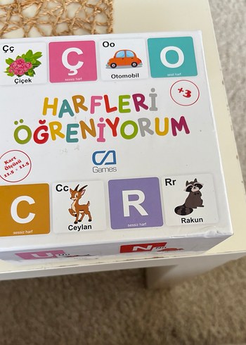 Harfleri Öğreniyorum Eğitici Oyun