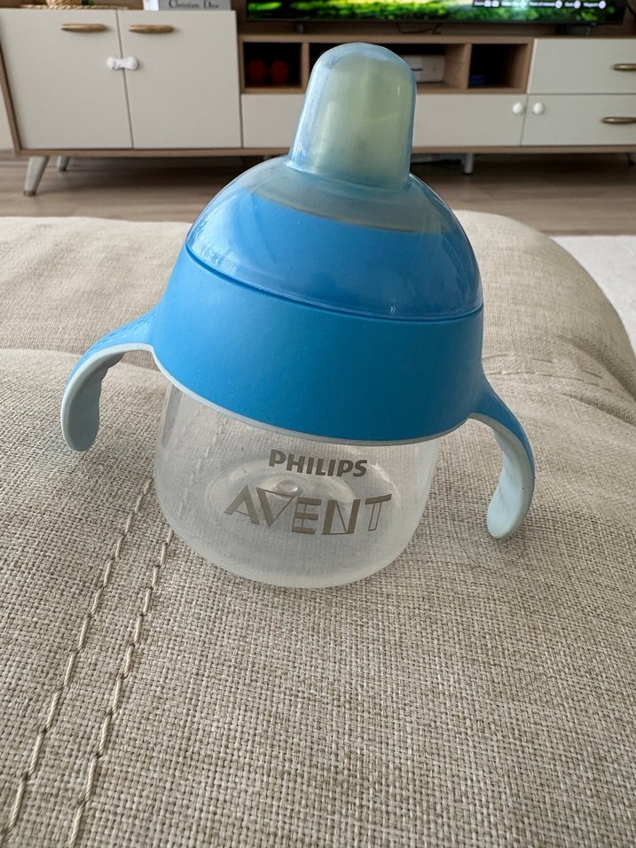 Pastel Mavi Philips Avent Bebek Biberonu - Görsel 2