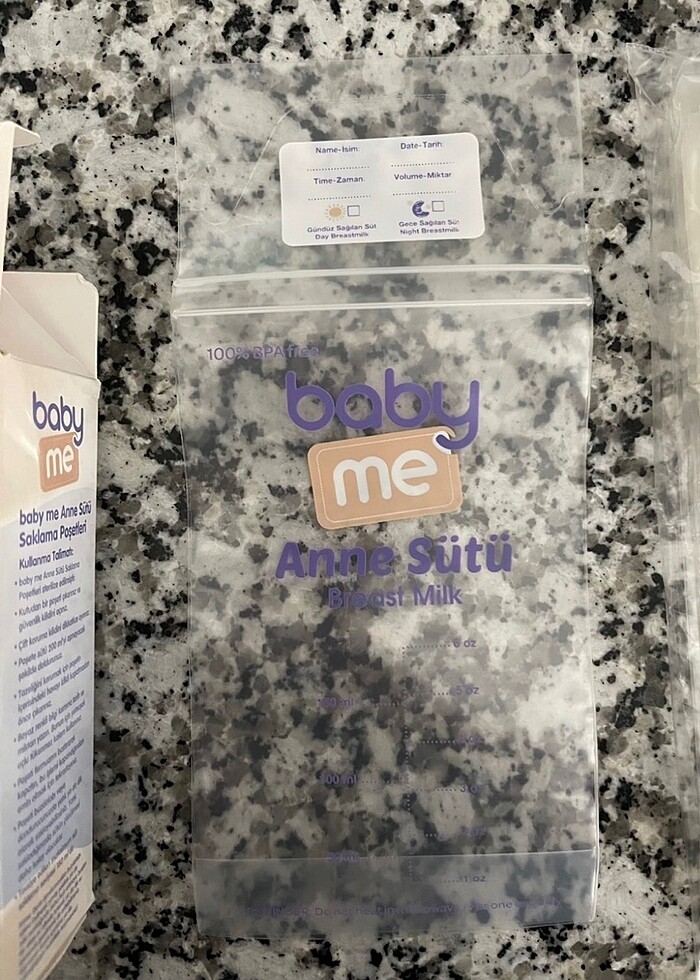 BABY PLUS Süt saklama poşeti.. - Görsel 2