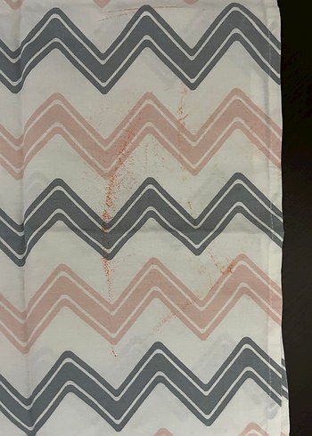 Pembe ve Gri Çizgili Bohem Emzirme Önlüğü - Görsel 2