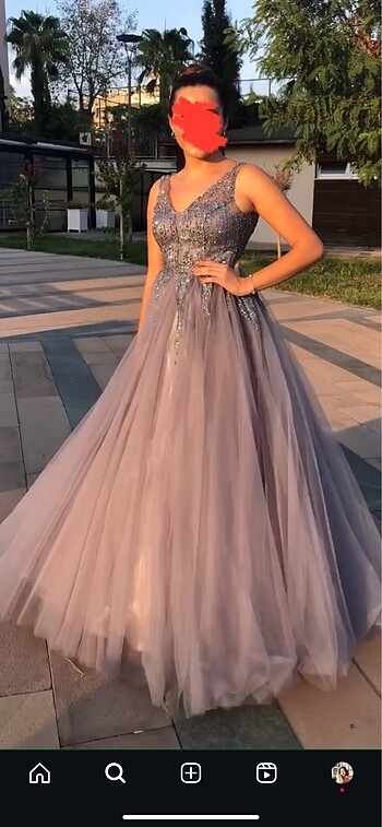 Nişanlık abiye elbise