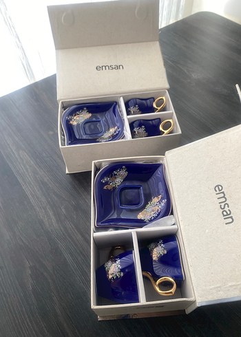  Beden mor Renk Emsan 2 kişilik fincan