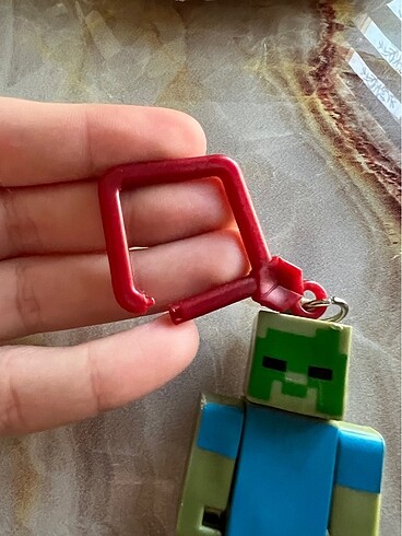Minecraft oyuncak anahtarlık