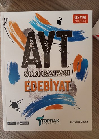 AYT Edebiyat Soru Bankası toprak yayınları