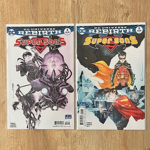  Beden SUPER SONS ÇİZGİ ROMAN