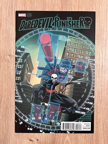  Beden Daredevil Punisher 1-4