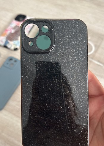 Parlak Siyah Gotik Telefon Kılıfı iPhone 13