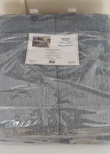 SIFIR Karaca Home Çift Kişilik Uyku Seti İndigo - Görsel 3
