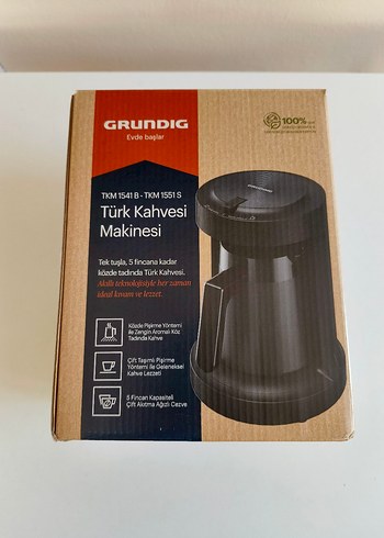 SIFIR Grundig TKM 1541 Türk Kahve Makinesi - Görsel 2