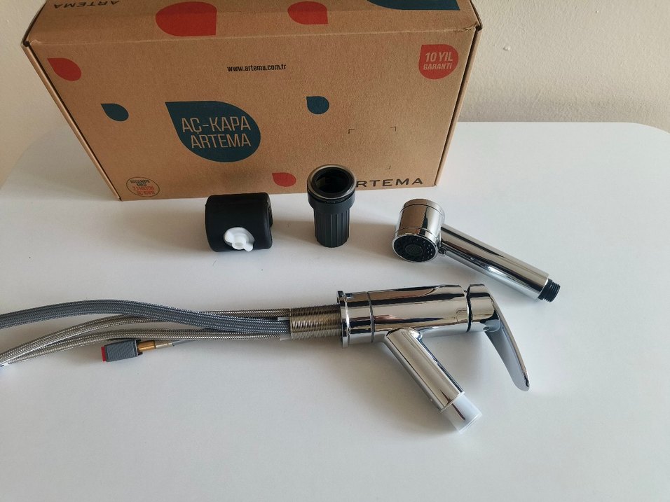 SIFIR Artema Harmony A41864 Pull-Out Eviye Bataryası - Görsel 2