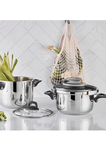 SIFIR Emsan 2'li 4+6Lt Düdüklü Tencere Seti - Görsel 3