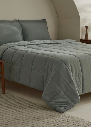 SIFIR Karaca Home Çift Kişilik Uyku Seti Yeşil - Görsel 2