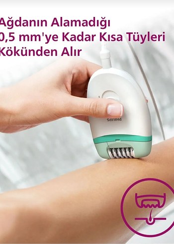 SIFIR Philips Essential Kablolu Epilatör BRE245/05 - Görsel 4