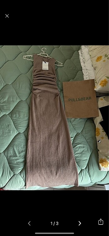 PULL BEAR uzun elbise