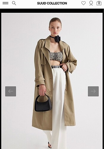 Suud collection trençkot