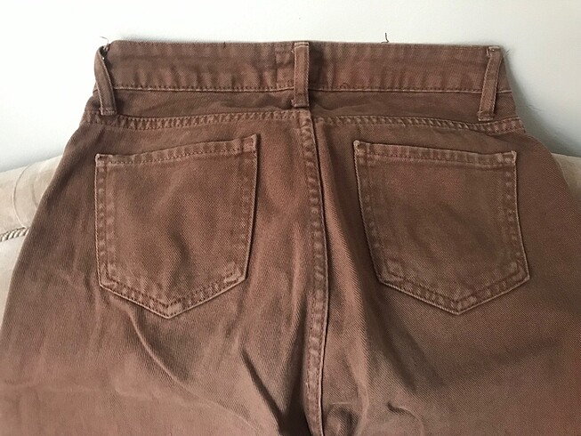 27 Beden kahverengi pantolon