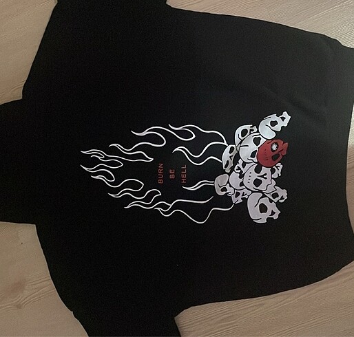 Diğer skull sweatshirt