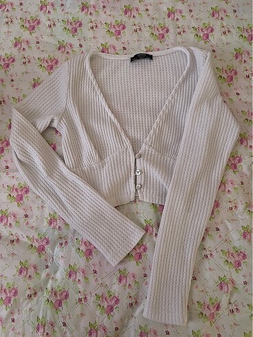 Bershka crop bluz