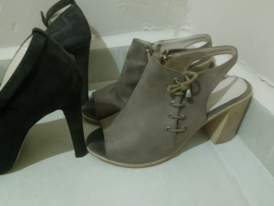 Tokalı Beyaz Modern Klasik Topuklu Kadın Ayakkabı - Görsel 4