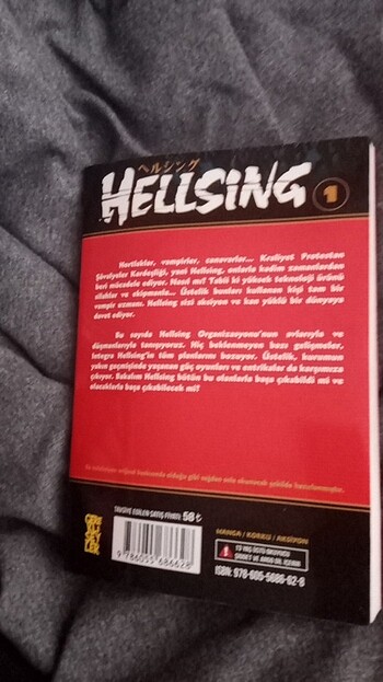  Beden Renk Hellsing 1. Cilt manga