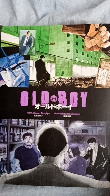  Beden Old boy 1&2 3&4 cilt manga 