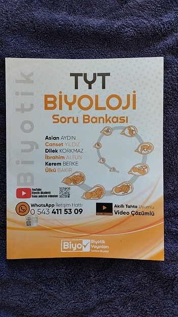 TYT BİYOLOJİ SORU BANKASI