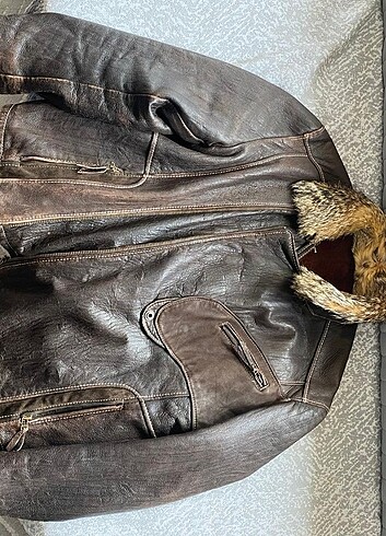 Harley Davidson Erkek Deri Mont