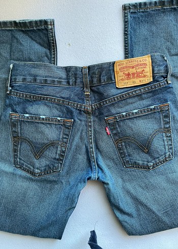 27 Beden mavi Renk Kadın Mavi Vintage Kot Pantolon