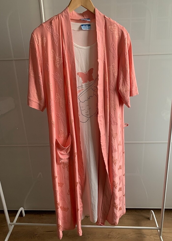 #HALUKBAYRAM #L #SOMON #HAMİLE GECELİK - Görsel 3