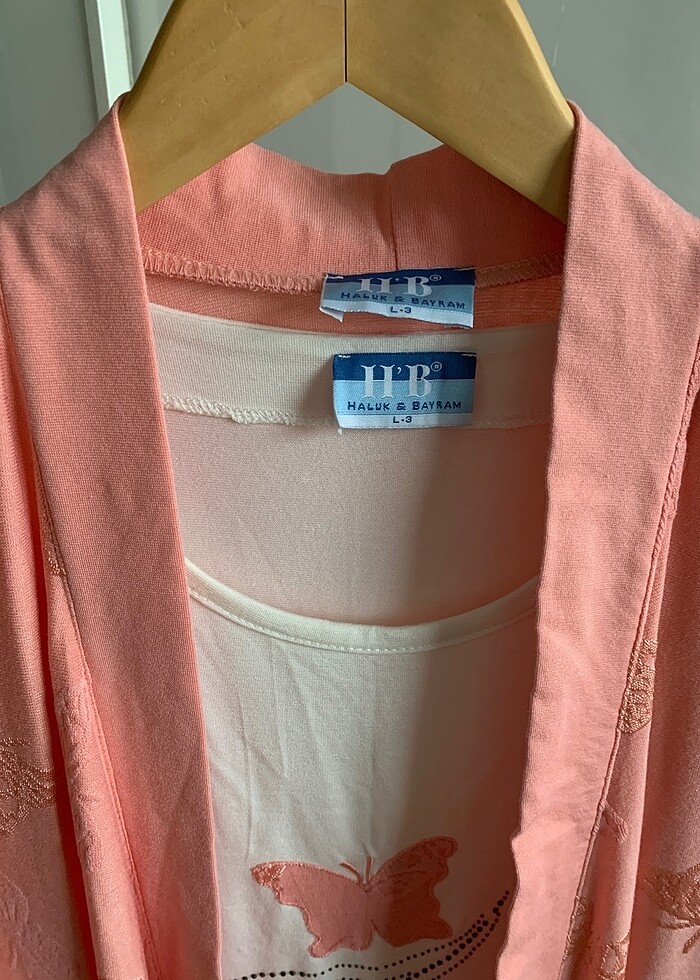 #HALUKBAYRAM #L #SOMON #HAMİLE GECELİK - Görsel 4