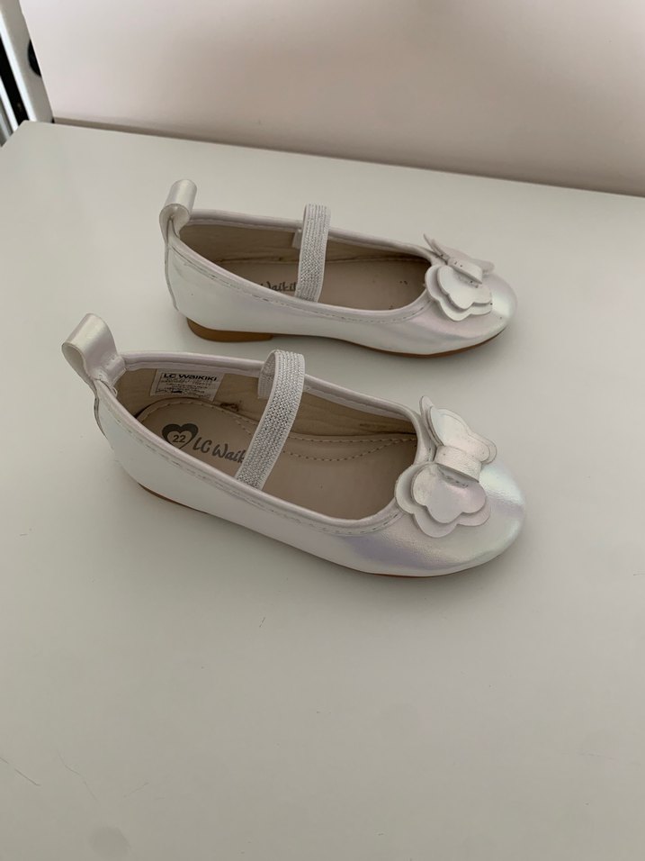 #LCWAIKIKI #22 #Beyaz Fiyonklu Babet Ayakkabı - Görsel 2