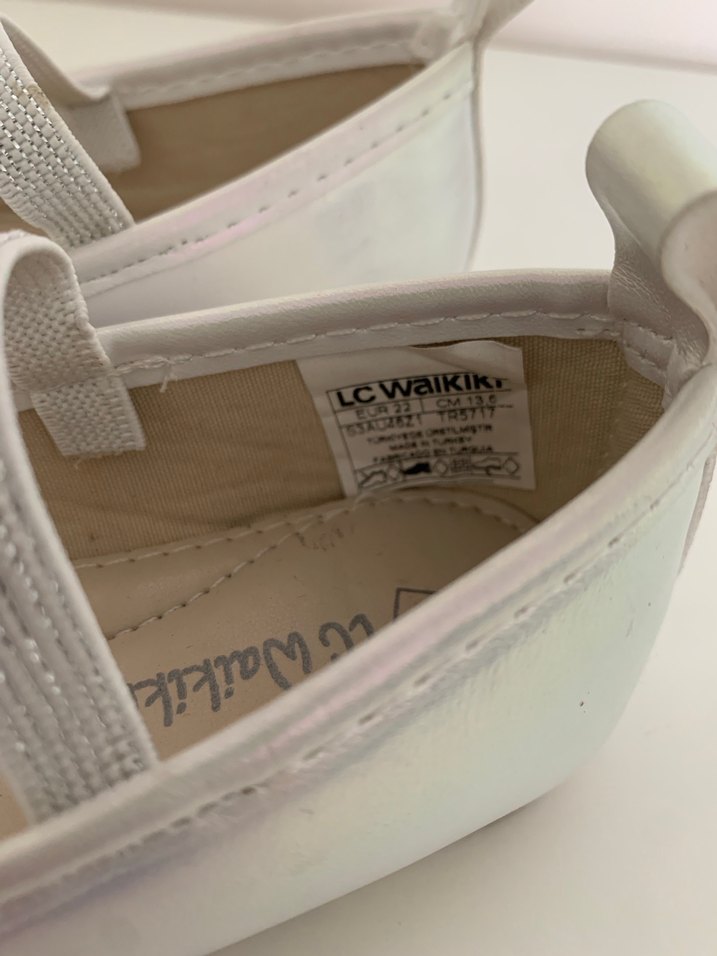 #LCWAIKIKI #22 #Beyaz Fiyonklu Babet Ayakkabı - Görsel 4