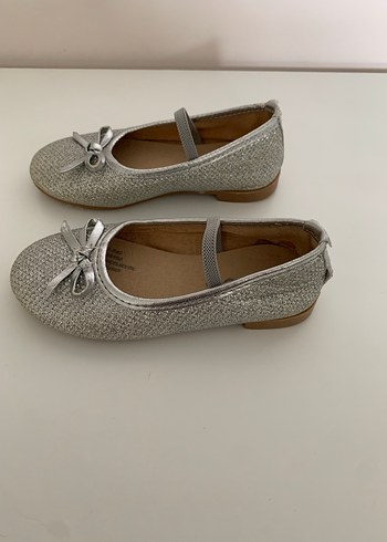 #BALLONS #24 Kız Çocuk Gri Simli Desenli Babet - Görsel 4