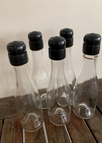 25cl Vidalı Kapaklı Cam Şişe - Görsel 3