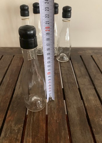 25cl Vidalı Kapaklı Cam Şişe - Görsel 4