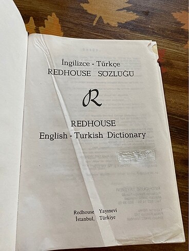 Beden redhouse ingilizce - türkçe sözlük