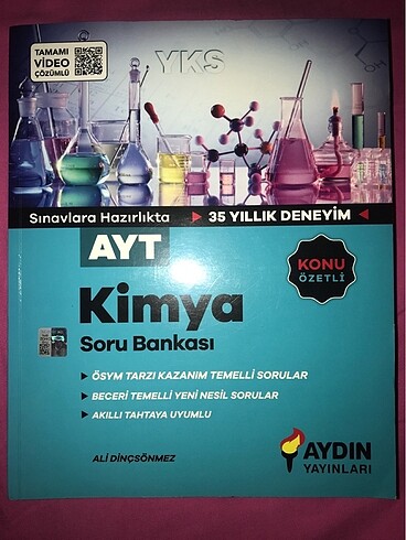 Ayt kimya soru bankası(Aydın Yayınları)