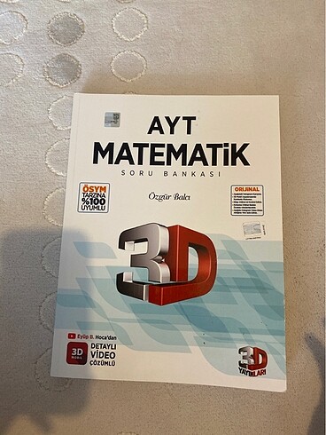 3D AYT matematik