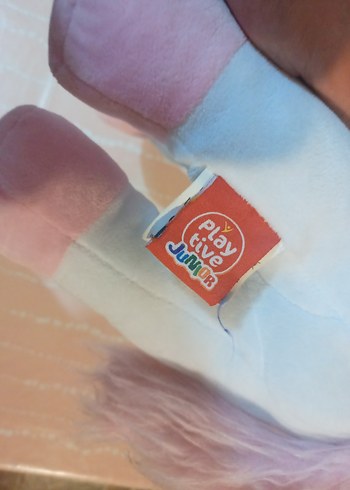 Beden Pastel Beyaz Unicorn Peluş Oyuncak